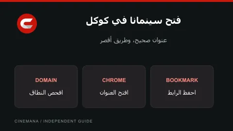 دليل فتح سينمانا في كوكل